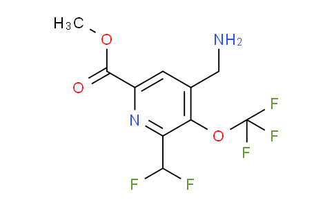 AM145166 | 1805294-75-0 | Methyl 4-(aminomethyl)-2-(difluoromethyl)-3-(trifluoromethoxy)pyridine-6-carboxylate