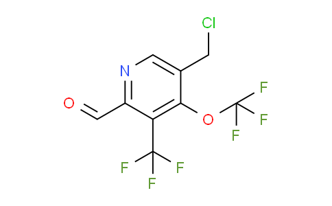AM145168 | 1804654-66-7 | 5-(Chloromethyl)-4-(trifluoromethoxy)-3-(trifluoromethyl)pyridine-2-carboxaldehyde