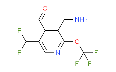 AM145169 | 1806069-93-1 | 3-(Aminomethyl)-5-(difluoromethyl)-2-(trifluoromethoxy)pyridine-4-carboxaldehyde