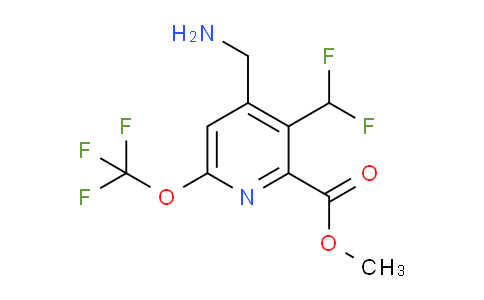AM145172 | 1806068-38-1 | Methyl 4-(aminomethyl)-3-(difluoromethyl)-6-(trifluoromethoxy)pyridine-2-carboxylate