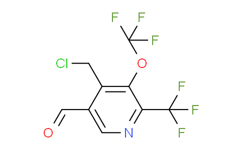 AM145177 | 1803995-80-3 | 4-(Chloromethyl)-3-(trifluoromethoxy)-2-(trifluoromethyl)pyridine-5-carboxaldehyde