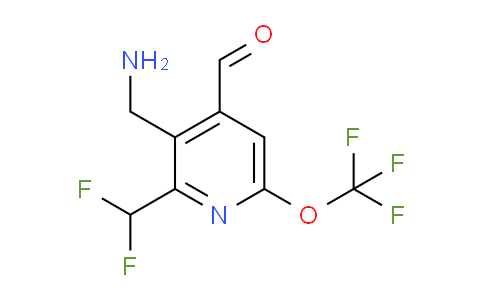 AM145179 | 1805227-74-0 | 3-(Aminomethyl)-2-(difluoromethyl)-6-(trifluoromethoxy)pyridine-4-carboxaldehyde