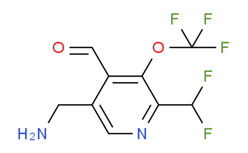 AM145180 | 1804712-13-7 | 5-(Aminomethyl)-2-(difluoromethyl)-3-(trifluoromethoxy)pyridine-4-carboxaldehyde