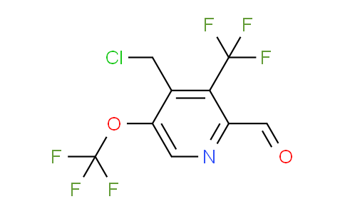 AM145181 | 1806765-43-4 | 4-(Chloromethyl)-5-(trifluoromethoxy)-3-(trifluoromethyl)pyridine-2-carboxaldehyde