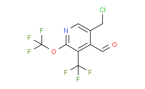 AM145182 | 1804364-93-9 | 5-(Chloromethyl)-2-(trifluoromethoxy)-3-(trifluoromethyl)pyridine-4-carboxaldehyde