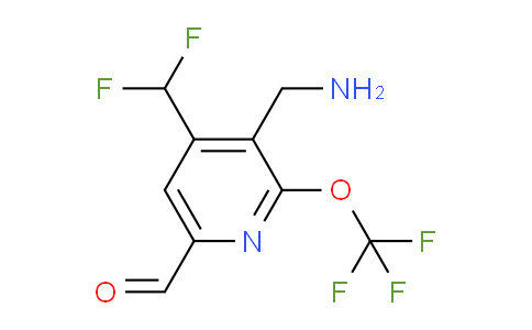 AM145184 | 1805297-05-5 | 3-(Aminomethyl)-4-(difluoromethyl)-2-(trifluoromethoxy)pyridine-6-carboxaldehyde
