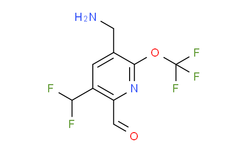 AM145189 | 1806757-82-3 | 3-(Aminomethyl)-5-(difluoromethyl)-2-(trifluoromethoxy)pyridine-6-carboxaldehyde