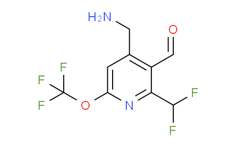 AM145194 | 1806188-84-0 | 4-(Aminomethyl)-2-(difluoromethyl)-6-(trifluoromethoxy)pyridine-3-carboxaldehyde