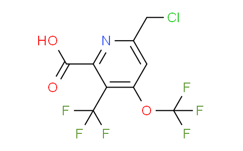 AM145196 | 1806785-78-3 | 6-(Chloromethyl)-4-(trifluoromethoxy)-3-(trifluoromethyl)pyridine-2-carboxylic acid