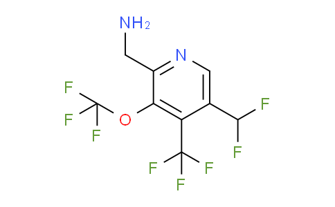 AM145199 | 1806064-54-9 | 2-(Aminomethyl)-5-(difluoromethyl)-3-(trifluoromethoxy)-4-(trifluoromethyl)pyridine