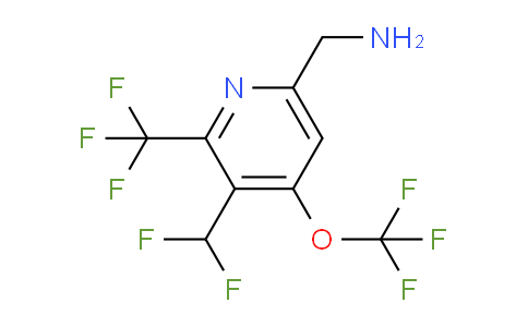 AM145201 | 1804440-40-1 | 6-(Aminomethyl)-3-(difluoromethyl)-4-(trifluoromethoxy)-2-(trifluoromethyl)pyridine