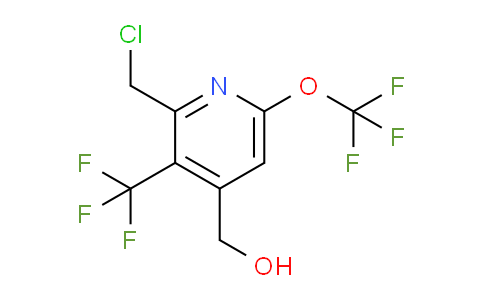 AM145203 | 1804629-38-6 | 2-(Chloromethyl)-6-(trifluoromethoxy)-3-(trifluoromethyl)pyridine-4-methanol