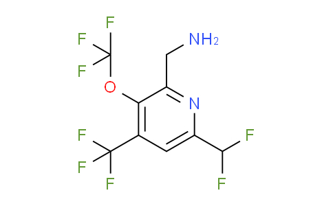 AM145204 | 1805083-63-9 | 2-(Aminomethyl)-6-(difluoromethyl)-3-(trifluoromethoxy)-4-(trifluoromethyl)pyridine