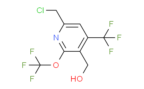 AM145205 | 1805954-15-7 | 6-(Chloromethyl)-2-(trifluoromethoxy)-4-(trifluoromethyl)pyridine-3-methanol