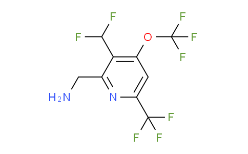 AM145207 | 1805083-49-1 | 2-(Aminomethyl)-3-(difluoromethyl)-4-(trifluoromethoxy)-6-(trifluoromethyl)pyridine
