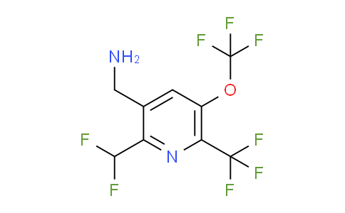 AM145216 | 1804850-69-8 | 3-(Aminomethyl)-2-(difluoromethyl)-5-(trifluoromethoxy)-6-(trifluoromethyl)pyridine