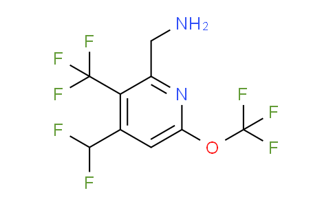 AM145217 | 1805293-02-0 | 2-(Aminomethyl)-4-(difluoromethyl)-6-(trifluoromethoxy)-3-(trifluoromethyl)pyridine