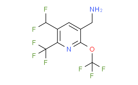 AM145235 | 1804887-00-0 | 3-(Aminomethyl)-5-(difluoromethyl)-2-(trifluoromethoxy)-6-(trifluoromethyl)pyridine