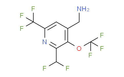 AM145240 | 1806776-58-8 | 4-(Aminomethyl)-2-(difluoromethyl)-3-(trifluoromethoxy)-6-(trifluoromethyl)pyridine