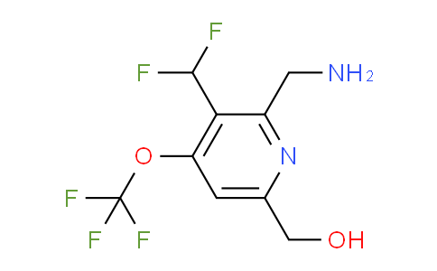 AM145244 | 1805023-84-0 | 2-(Aminomethyl)-3-(difluoromethyl)-4-(trifluoromethoxy)pyridine-6-methanol