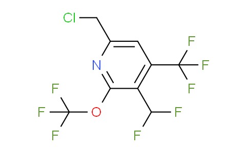 AM145247 | 1804363-40-3 | 6-(Chloromethyl)-3-(difluoromethyl)-2-(trifluoromethoxy)-4-(trifluoromethyl)pyridine