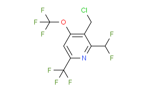 AM145255 | 1806775-24-5 | 3-(Chloromethyl)-2-(difluoromethyl)-4-(trifluoromethoxy)-6-(trifluoromethyl)pyridine