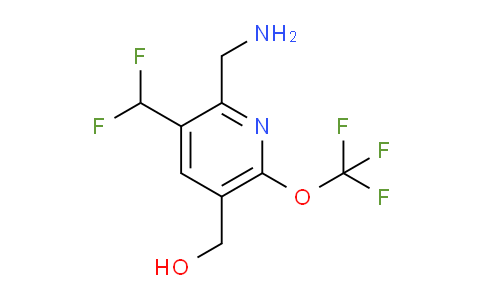2-(Aminomethyl)-3-(difluoromethyl)-6-(trifluoromethoxy)pyridine-5-methanol