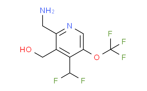 2-(Aminomethyl)-4-(difluoromethyl)-5-(trifluoromethoxy)pyridine-3-methanol
