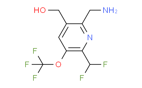 2-(Aminomethyl)-6-(difluoromethyl)-5-(trifluoromethoxy)pyridine-3-methanol
