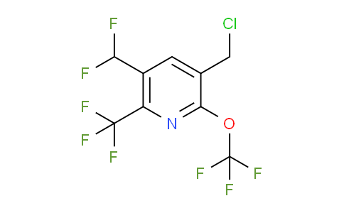 AM145267 | 1805279-72-4 | 3-(Chloromethyl)-5-(difluoromethyl)-2-(trifluoromethoxy)-6-(trifluoromethyl)pyridine