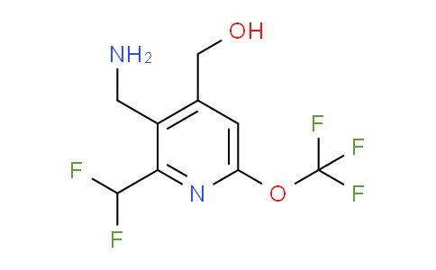 AM145269 | 1804434-81-8 | 3-(Aminomethyl)-2-(difluoromethyl)-6-(trifluoromethoxy)pyridine-4-methanol