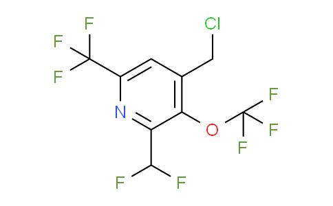 AM145273 | 1805149-44-3 | 4-(Chloromethyl)-2-(difluoromethyl)-3-(trifluoromethoxy)-6-(trifluoromethyl)pyridine
