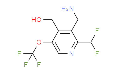 AM145274 | 1806760-47-3 | 3-(Aminomethyl)-2-(difluoromethyl)-5-(trifluoromethoxy)pyridine-4-methanol