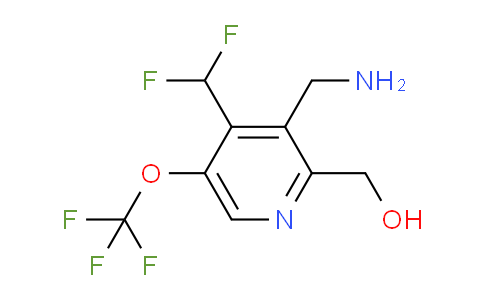AM145276 | 1806169-42-5 | 3-(Aminomethyl)-4-(difluoromethyl)-5-(trifluoromethoxy)pyridine-2-methanol