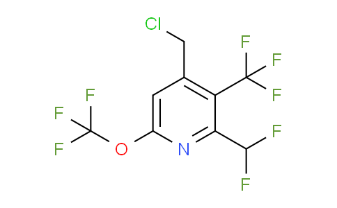 AM145277 | 1805184-40-0 | 4-(Chloromethyl)-2-(difluoromethyl)-6-(trifluoromethoxy)-3-(trifluoromethyl)pyridine