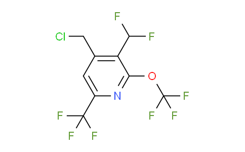AM145279 | 1805149-56-7 | 4-(Chloromethyl)-3-(difluoromethyl)-2-(trifluoromethoxy)-6-(trifluoromethyl)pyridine