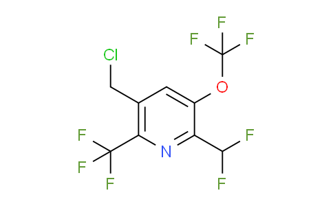 AM145283 | 1805184-49-9 | 5-(Chloromethyl)-2-(difluoromethyl)-3-(trifluoromethoxy)-6-(trifluoromethyl)pyridine