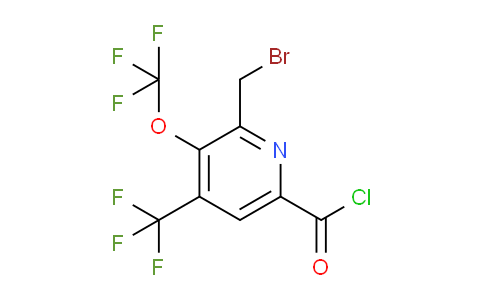 AM145287 | 1805283-16-2 | 2-(Bromomethyl)-3-(trifluoromethoxy)-4-(trifluoromethyl)pyridine-6-carbonyl chloride