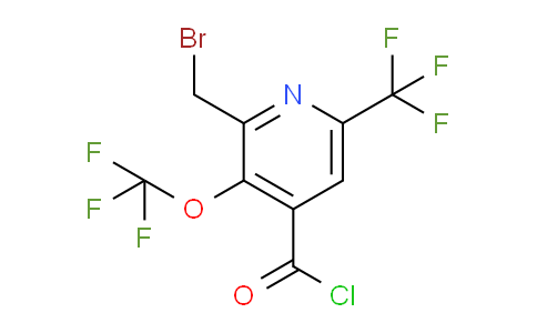 AM145289 | 1805940-36-6 | 2-(Bromomethyl)-3-(trifluoromethoxy)-6-(trifluoromethyl)pyridine-4-carbonyl chloride