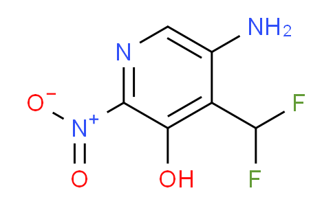 5-Amino-4-(difluoromethyl)-3-hydroxy-2-nitropyridine