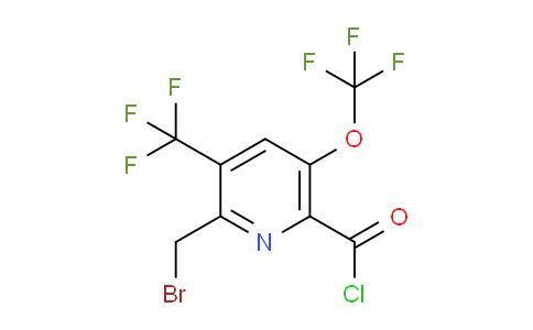 AM145295 | 1803992-25-7 | 2-(Bromomethyl)-5-(trifluoromethoxy)-3-(trifluoromethyl)pyridine-6-carbonyl chloride