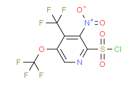 AM145296 | 1806776-52-2 | 3-Nitro-5-(trifluoromethoxy)-4-(trifluoromethyl)pyridine-2-sulfonyl chloride