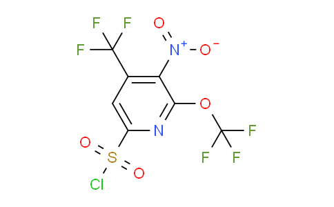 AM145298 | 1804894-33-4 | 3-Nitro-2-(trifluoromethoxy)-4-(trifluoromethyl)pyridine-6-sulfonyl chloride