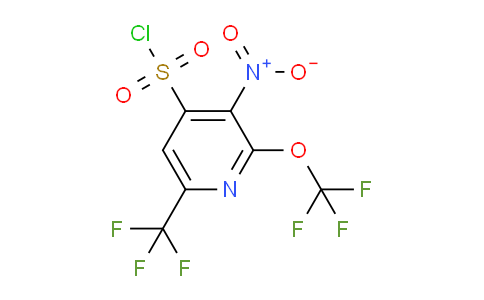 AM145300 | 1805292-66-3 | 3-Nitro-2-(trifluoromethoxy)-6-(trifluoromethyl)pyridine-4-sulfonyl chloride