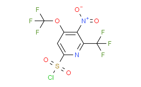 AM145303 | 1805292-86-7 | 3-Nitro-4-(trifluoromethoxy)-2-(trifluoromethyl)pyridine-6-sulfonyl chloride