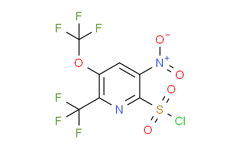 AM145309 | 1804709-74-7 | 3-Nitro-5-(trifluoromethoxy)-6-(trifluoromethyl)pyridine-2-sulfonyl chloride