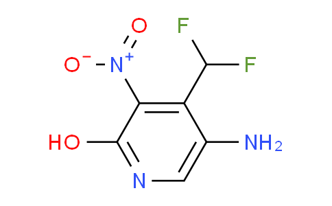 5-Amino-4-(difluoromethyl)-2-hydroxy-3-nitropyridine
