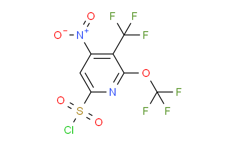 AM145311 | 1805292-97-0 | 4-Nitro-2-(trifluoromethoxy)-3-(trifluoromethyl)pyridine-6-sulfonyl chloride