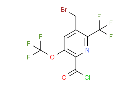 AM145317 | 1805176-29-7 | 3-(Bromomethyl)-5-(trifluoromethoxy)-2-(trifluoromethyl)pyridine-6-carbonyl chloride