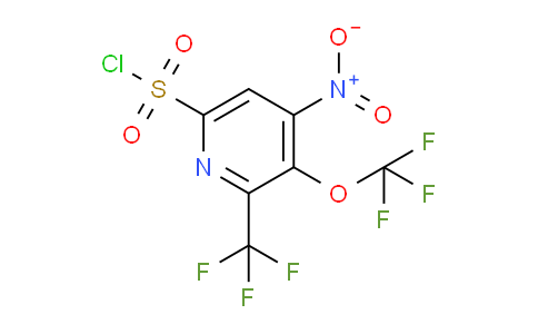 AM145318 | 1804894-35-6 | 4-Nitro-3-(trifluoromethoxy)-2-(trifluoromethyl)pyridine-6-sulfonyl chloride